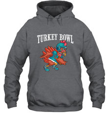 Cool Turkey Bowl _ Funny Thanksgiving Football Player Hooded Sweatshirt Hooded Sweatshirt - HHHstores