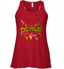 Teach Peace  prime Tshirt Nadine May Women's Racerback Tank Women's Racerback Tank - HHHstores