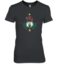 NBA Boston Celtics Logo merry Christmas gilf Women's Premium T-Shirt