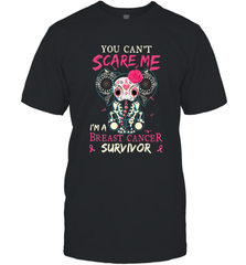 You can't Scare Me I'm Breast Cancer Survivor Elephant Funny Men's T-Shirt Men's T-Shirt - HHHstores
