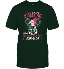 You can't Scare Me I'm Breast Cancer Survivor Elephant Funny Men's T-Shirt Men's T-Shirt - HHHstores