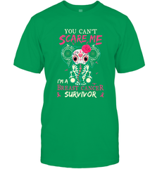 You can't Scare Me I'm Breast Cancer Survivor Elephant Funny Men's T-Shirt Men's T-Shirt - HHHstores