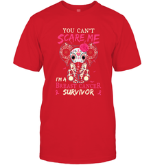 You can't Scare Me I'm Breast Cancer Survivor Elephant Funny Men's T-Shirt Men's T-Shirt - HHHstores