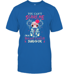 You can't Scare Me I'm Breast Cancer Survivor Elephant Funny Men's T-Shirt Men's T-Shirt - HHHstores