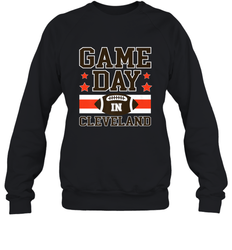 NFL Cleveland Game Day Football Home Team Colors Crewneck Sweatshirt