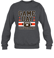 NFL Cleveland Game Day Football Home Team Colors Crewneck Sweatshirt Crewneck Sweatshirt - HHHstores