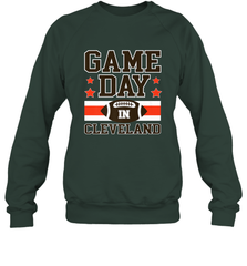 NFL Cleveland Game Day Football Home Team Colors Crewneck Sweatshirt Crewneck Sweatshirt - HHHstores