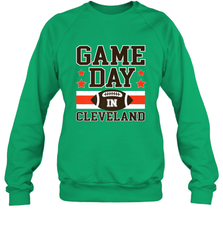 NFL Cleveland Game Day Football Home Team Colors Crewneck Sweatshirt Crewneck Sweatshirt - HHHstores