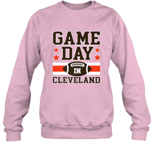 NFL Cleveland Game Day Football Home Team Colors Crewneck Sweatshirt Crewneck Sweatshirt - HHHstores
