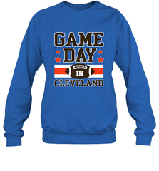 NFL Cleveland Game Day Football Home Team Colors Crewneck Sweatshirt Crewneck Sweatshirt - HHHstores
