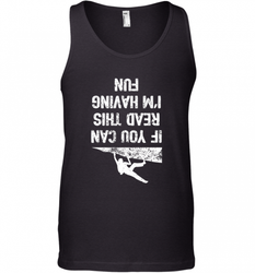 Funny Rock Climbing T Shirt Free Climbing Men's Tank Top