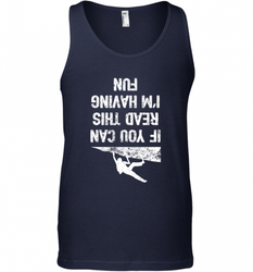 Funny Rock Climbing T Shirt Free Climbing Men's Tank Top