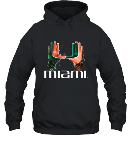 Miami Hurricanes Limited Edition T Shirt Hooded Sweatshirt Hooded Sweatshirt / Black / S Hooded Sweatshirt - HHHstores