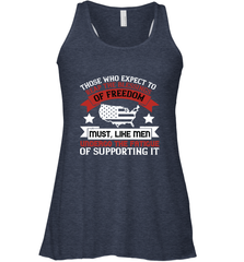 Those who expect to reap the blessings of freedom, must, like men, undergo the fatigue of supporting it 01 Women's Racerback Tank Women's Racerback Tank - HHHstores