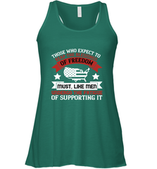 Those who expect to reap the blessings of freedom, must, like men, undergo the fatigue of supporting it 01 Women's Racerback Tank Women's Racerback Tank - HHHstores