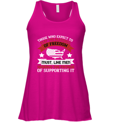 Those who expect to reap the blessings of freedom, must, like men, undergo the fatigue of supporting it 01 Women's Racerback Tank Women's Racerback Tank - HHHstores