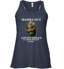 Mamba out always smiles, It's Kobe Bryant of today. Women's Racerback Tank Women's Racerback Tank - HHHstores