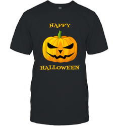 Happy Halloween Scary Pumpkin Tee Men's T-Shirt