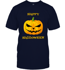 Happy Halloween Scary Pumpkin Tee Men's T-Shirt Men's T-Shirt - HHHstores
