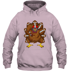 Cool Turkey Football Feathers Funny Thanksgiving Sports Hooded Sweatshirt Hooded Sweatshirt - HHHstores