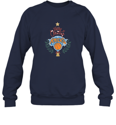 NBA New York Knicks Logo merry Christmas gilf Crewneck Sweatshirt