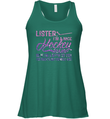 HOCKEY Nice Hockey Mom Women's Racerback Tank Women's Racerback Tank - HHHstores
