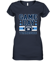 NFL Tennessee Game Day Football Home Team Women's V-Neck T-Shirt