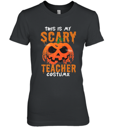 This Is My Scary Teacher Costume Halloween Gift Women's Premium T-Shirt