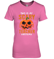 This Is My Scary Teacher Costume Halloween Gift Women's Premium T-Shirt Women's Premium T-Shirt - HHHstores