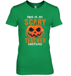 This Is My Scary Teacher Costume Halloween Gift Women's Premium T-Shirt