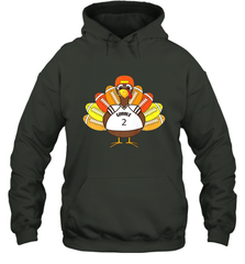 Cool Thanksgiving Football Shirt _ Gobble Player Turkey Gift Hooded Sweatshirt Hooded Sweatshirt - HHHstores