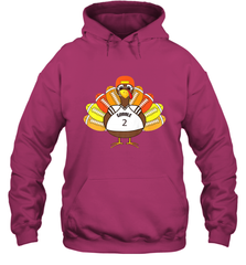 Cool Thanksgiving Football Shirt _ Gobble Player Turkey Gift Hooded Sweatshirt Hooded Sweatshirt - HHHstores