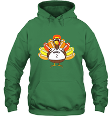 Cool Thanksgiving Football Shirt _ Gobble Player Turkey Gift Hooded Sweatshirt Hooded Sweatshirt - HHHstores