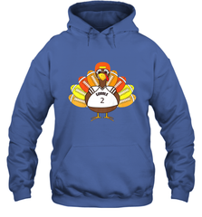 Cool Thanksgiving Football Shirt _ Gobble Player Turkey Gift Hooded Sweatshirt Hooded Sweatshirt - HHHstores