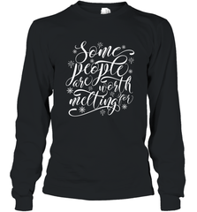 Some People Are Worth Melting For Long Sleeve T-Shirt Long Sleeve T-Shirt - HHHstores