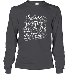 Some People Are Worth Melting For Long Sleeve T-Shirt Long Sleeve T-Shirt - HHHstores
