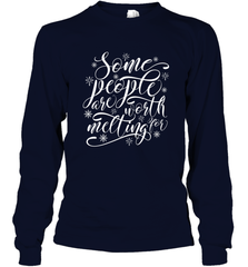 Some People Are Worth Melting For Long Sleeve T-Shirt Long Sleeve T-Shirt - HHHstores