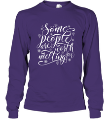 Some People Are Worth Melting For Long Sleeve T-Shirt Long Sleeve T-Shirt - HHHstores