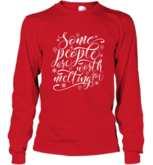 Some People Are Worth Melting For Long Sleeve T-Shirt Long Sleeve T-Shirt - HHHstores
