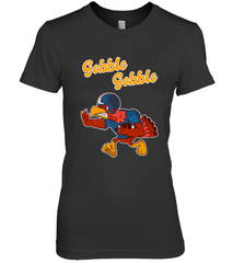 Turkey Football Shirt Funny Thanksgiving Turkey Gobble Gift Women's Premium T-Shirt Women's Premium T-Shirt - HHHstores