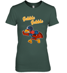 Turkey Football Shirt Funny Thanksgiving Turkey Gobble Gift Women's Premium T-Shirt Women's Premium T-Shirt - HHHstores