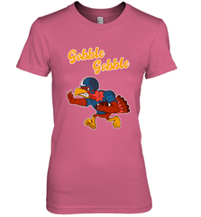 Turkey Football Shirt Funny Thanksgiving Turkey Gobble Gift Women's Premium T-Shirt Women's Premium T-Shirt - HHHstores