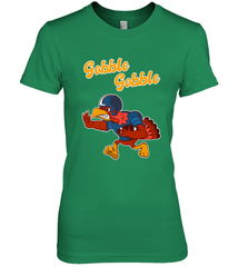 Turkey Football Shirt Funny Thanksgiving Turkey Gobble Gift Women's Premium T-Shirt Women's Premium T-Shirt - HHHstores