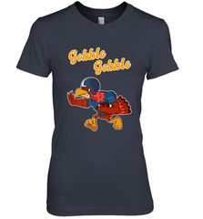 Turkey Football Shirt Funny Thanksgiving Turkey Gobble Gift Women's Premium T-Shirt Women's Premium T-Shirt - HHHstores