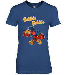Turkey Football Shirt Funny Thanksgiving Turkey Gobble Gift Women's Premium T-Shirt Women's Premium T-Shirt - HHHstores