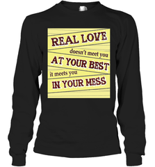 Real love funny quotes for valentine (2) Long Sleeve T-Shirt Long Sleeve T-Shirt - HHHstores