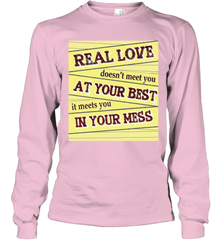 Real love funny quotes for valentine (2) Long Sleeve T-Shirt Long Sleeve T-Shirt - HHHstores