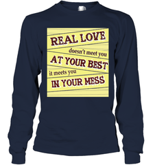 Real love funny quotes for valentine (2) Long Sleeve T-Shirt Long Sleeve T-Shirt - HHHstores
