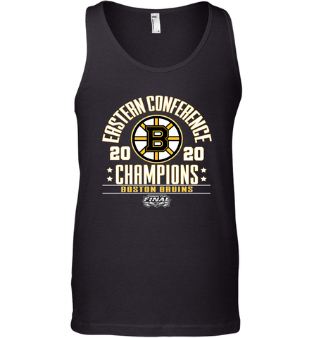 NHL Boston Bruins Fanatics 2020 Eastern Conference Champions Defensive Zone Men's Tank Top Men's Tank Top / Black / XS Men's Tank Top - HHHstores