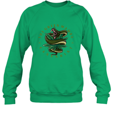 The Green Mamba, Cannabist, Weed Grower Pot Smoker Crewneck Sweatshirt Crewneck Sweatshirt - HHHstores